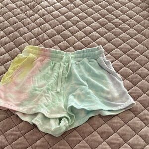 Show Me Your MuMu Pastel Tie-Dye Shorts